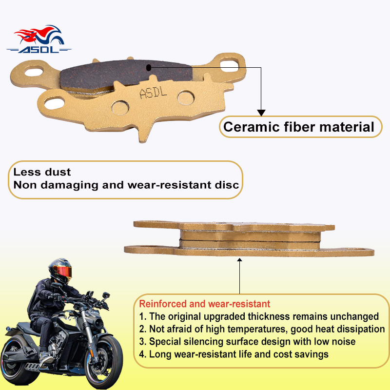 Motorcycle Front Brake Pads Fo - Carbon Ceramic Motorcycle Brake Rotor recension och pris