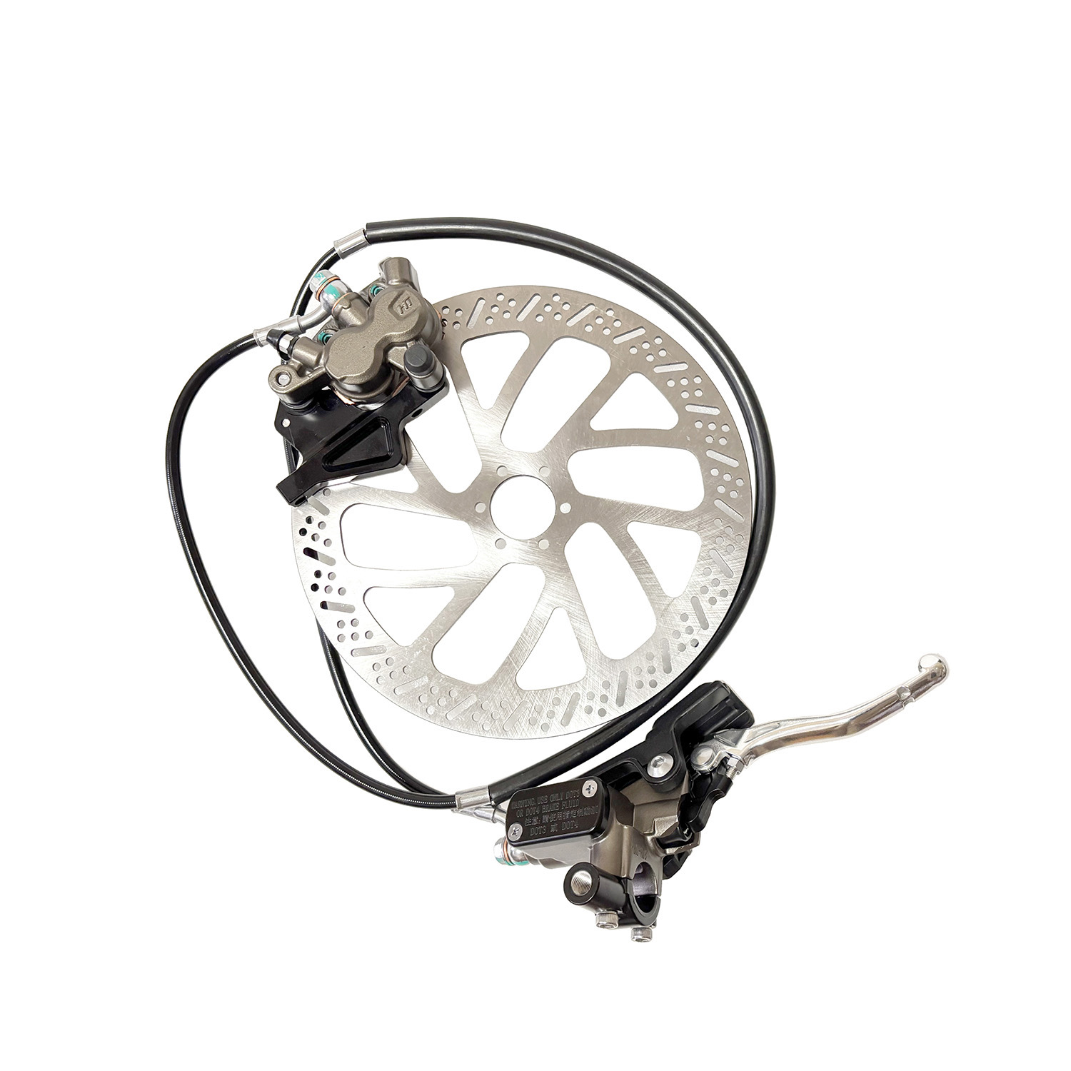 Light Bee / Eride Pro SS Mod U - Front Rear Brake Caliper Bracket Kit recension och pris
