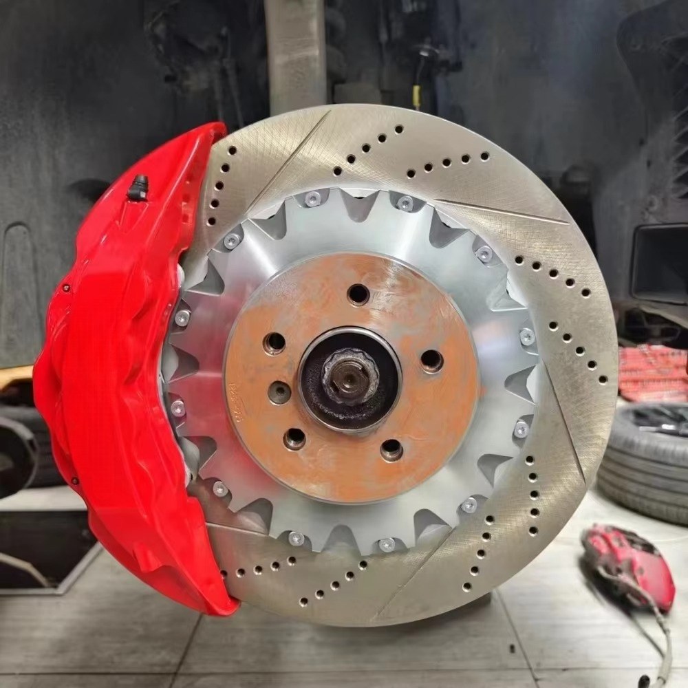 FECCR OEM ODM Brake Caliper Ki - Forged Front Brake Caliper 4 Piston recension och pris