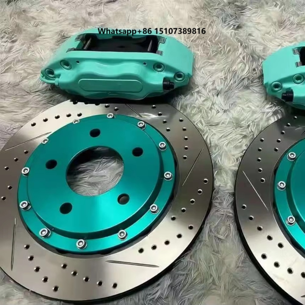New High Performance Aluminum  - Forged Front Brake Caliper 4 Piston recension och pris