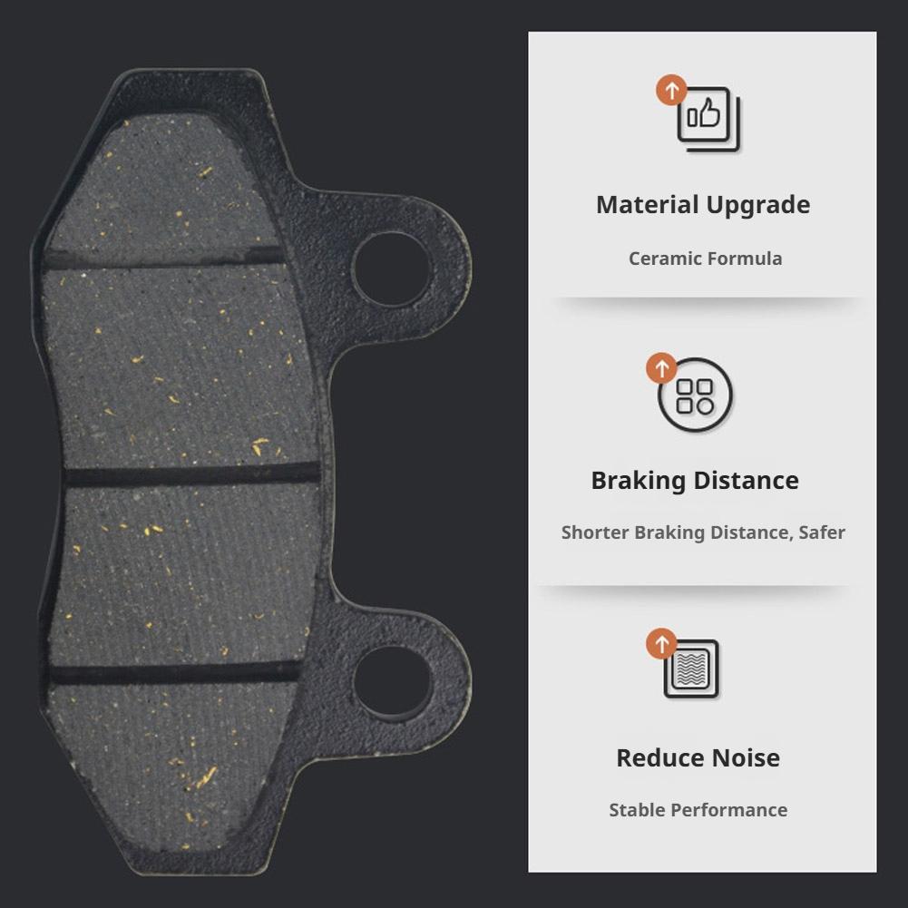 Durable Disc Brake Pads for Mo - Carbon Ceramic Motorcycle Brake Rotor recension och pris