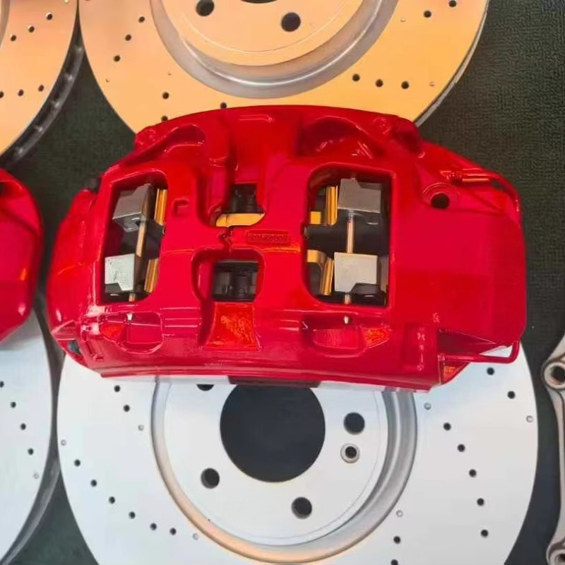 New upgrade Aftermarket Brake  - Forged Front Brake Caliper 4 Piston recension och pris