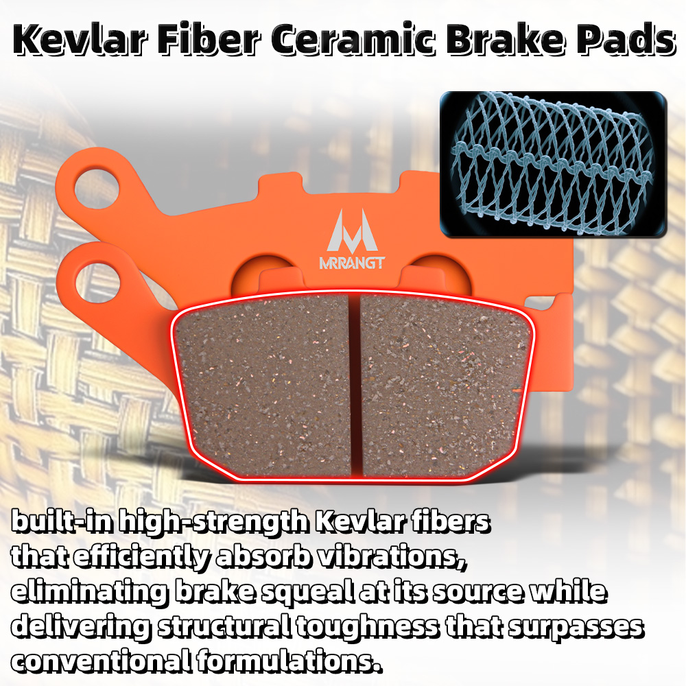 MRRANGT Ceramic Brake Pads fit - Carbon Ceramic Motorcycle Brake Rotor recension och pris