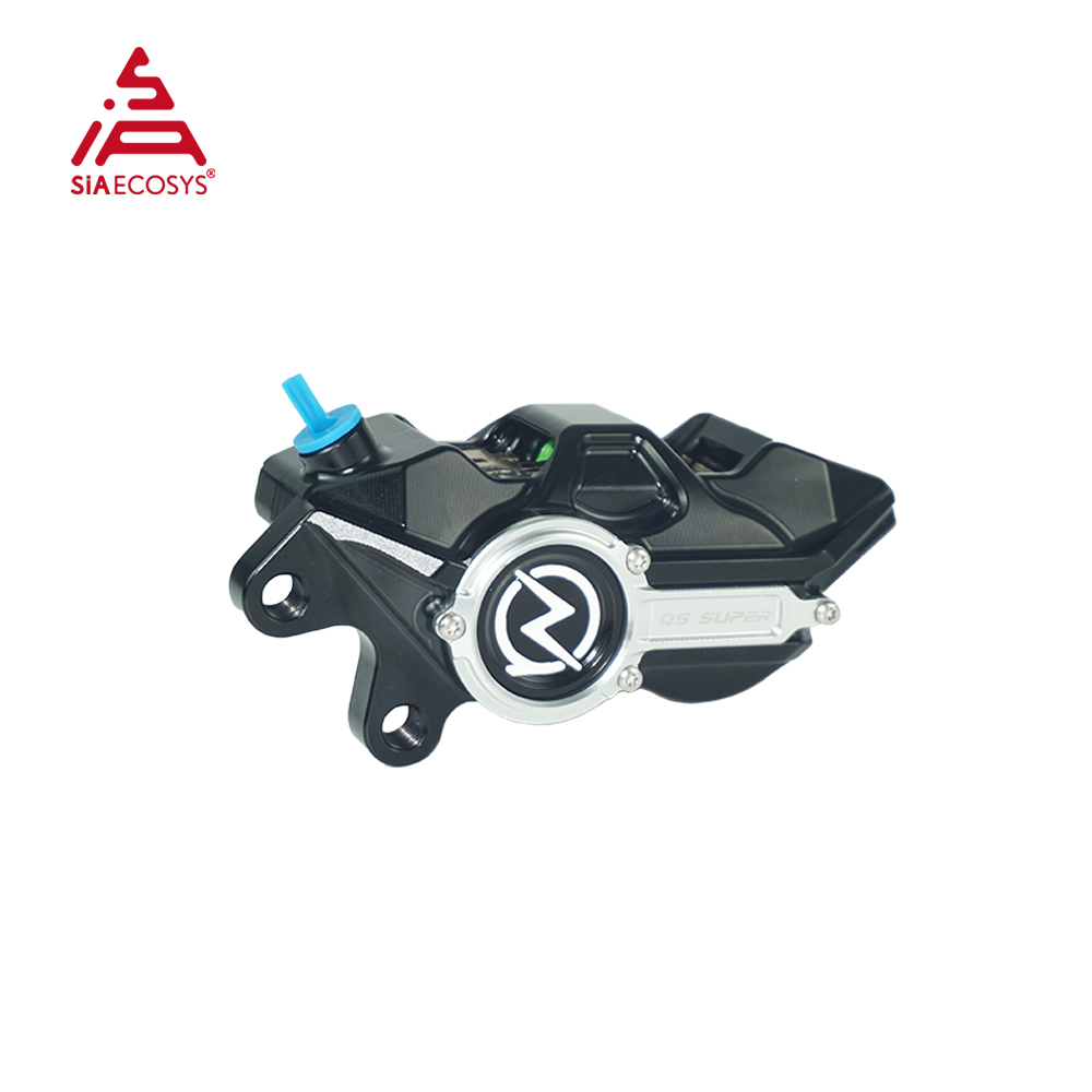 QS 4-Piston 220mm Forged Alumi - Forged Front Brake Caliper 4 Piston recension och pris